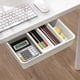 thumbnail image 1 of Cajón Debajo Del Escritorio, Cajón De Almacenamiento De Escritorio, Organizador De Cajones Autoadhesivo De Oficina, Caja De Cajones Ocultos Blanco TUNC Sencillez, 1 of 5