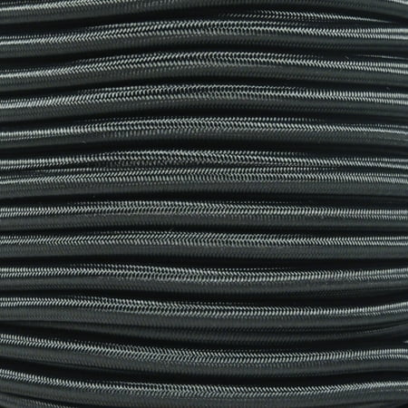 Pulley Shock Cord - Paracord Planet 1/4 Inch Elastic Bungee Shock Cord - 10, 25, 50, 100 and 1000 Foot Lengths - Various Colors