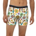 thumbnail image 2 of Salouo Beautiful African Womens Pattern Men's Boxer Briefs, Soft & Breathable Underwear Elastic Waistband Briefs for Men,1-Pack, 2 of 7