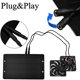 thumbnail image 4 of Kit de ventilador con panel solar, protección de seguridad, fácil de instalar, energía solar de 10 W para gallineros, casetas para perros, invernaderos, energía silenciosa y ecológica, ventilación, 4 of 5