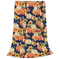 thumbnail image 2 of Vsdgher fall Pumpkin Daisy Ultra-Soft Micro flannel Blanket Throw Blankets for Couch Sofa, Bed (4 sizes)-40"x30", 2 of 7