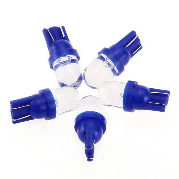 Peggybuy 5x T10 194 W5W Blue LED Car Motorcycle Dome Instrument Lights Bulbs Lamps