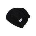 thumbnail image 2 of Crochet Knit Weave Beanie ( 2 PACK ), Black, 2 of 2