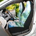 thumbnail image 6 of ALAZA Lotus Leaves Blue Sky Car Seat Covers 2 PCs Universal Auto Front Seats Interior Protector, 6 of 7