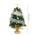 thumbnail image 4 of Christmas Tree Ornaments Tabletop Christmas Tree With Accessories Christmas Party Decoration Artificial Christmas Tree For Christmas Desktop Window Decoration Indoor Home Party Gnome Christmas Tree, 4 of 6