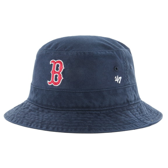Men's '47 Navy Boston Red Sox Primary Logo Bucket Hat