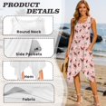 thumbnail image 6 of Garronmavis Wild Horse Couple Outfits Mens Short Sleeve Shirt Size L and Women's Round Neck Dress with Pocket Travel Outfits Tank Midi Dress, 6 of 7
