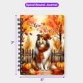 thumbnail image 5 of Happy Thanksgiving Collie Give Thanks Fall Beanie Scarf Welcome Spiral Bound Journal Collie Dog Lover Gifts Idea 5x7in Spiral Notebook - 00020, 5 of 5