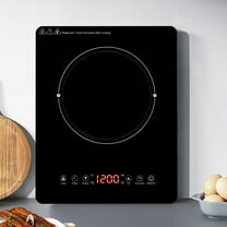 Electric Induction Cooktop Built-in Stove Top Single Burners Portable w/ Timer