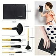 thumbnail image 6 of Portable 32-Piece Makeup Brush Set: Extremely convenient for traveling, business trips, and outdoor makeup touch-ups., 6 of 6