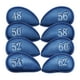 thumbnail image 1 of Funda protectora para cabezas de hierro de golf, 8 unidades, ligera, para exteriores Azul, 1 of 9