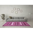 thumbnail image 3 of Ahgly Company Indoor Rectangle Abstract Pink Modern Area Rugs, 6' x 9', 3 of 4