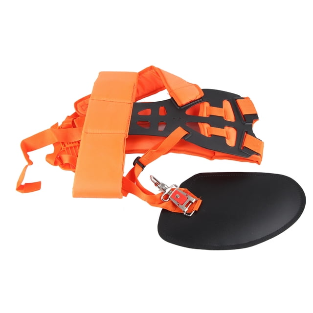 Trimmer Double Shoulder Strap, Adjustable Size Lawn Mower Strap Multifunctional Oxford Cloth and Nylon for Garden Power Tools