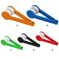 thumbnail image 4 of Wisewang Glasses Cleaning Brush Spectacle Eyeglass Microfiber Cleaning Brush Sunglass Eyewear Lens Maintain Tool Red 5Set, 4 of 5
