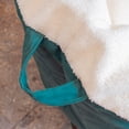 thumbnail image 6 of Big Joe Milano Adult Bean Bag Chair, Oat Sherpa and Sage, Vegan Suede, 2.5 feet, 6 of 6