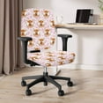 thumbnail image 3 of ZUXONGSY Cow Print Highland Cow Desk Chair Cover 2 Piece Mid Back Chair Covers Exquisite Chair Protector Machine Washable Seat Cushion Split Protectors Home Accessories, 3 of 7