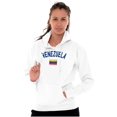thumbnail image 3 of Venezuela Country Flag Soccer Fan Unisex Plus Fleece Graphic Hoodie Brisco Brands 2X, 3 of 5