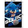 thumbnail image 2 of Sonic The Hedgehog 3 - Sonic Wall Poster, 22.375" x 34", 2 of 4