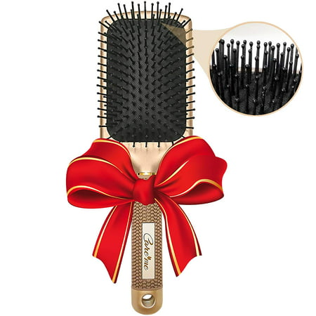 Paddle Hair Brush by Care me – Detangle, Blow-dry, Smooth All Hair Types (Incl. Wigs or Extensions) – Perfect for Think, Medium to Long Hair of Men or (Best Brush For Blow Drying Long Hair)