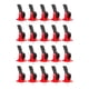 thumbnail image 4 of Kit de nivelación de baldosas (20 piezas), herramientas de construcción para pisos y paredes, ajuste, espaciadores niveladores de baldosas portátiles rojo, 4 of 8