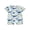 White, variant on BemeyourBBs Newborn Baby Boy Summer Clothes Infant Baby Boys Ribbed Romper One Piece Outfit Cute Sailboat Marine Creatures Print Crew Neck Short Sleeve Jumpsuits