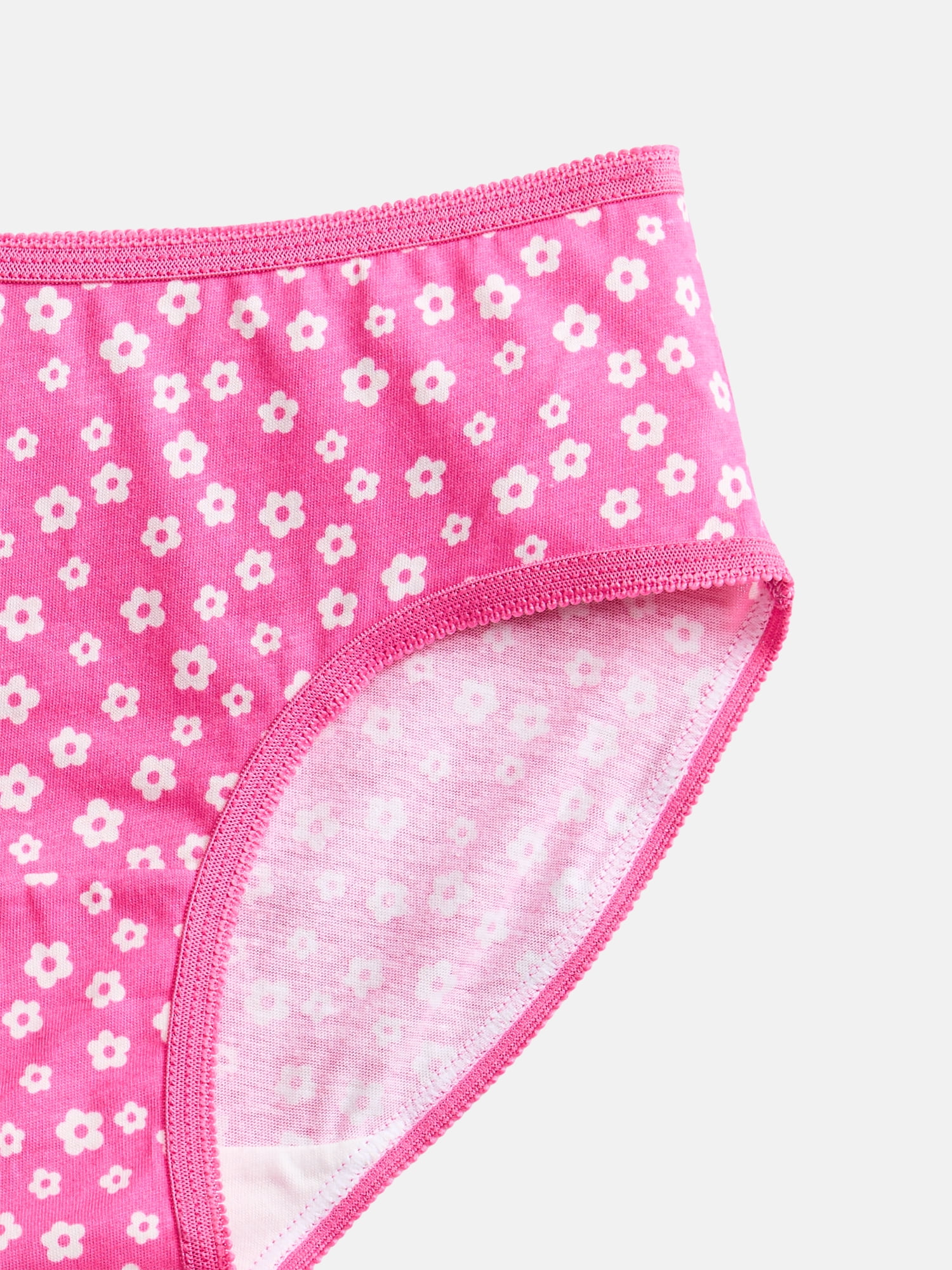 Wonder Nation Girls Cotton Hipster Underwear, 14-Pack, Sizes 4-18