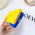 thumbnail image 4 of Compatible with iPhone 13 Mini Case for Women, Bronzing Luxury Heart Phone Case Cute Side Small Pattern Soft TPU Shockproof Full Camera Lens Protective Cover for iPhone 13 Mini (Yellow), 4 of 9