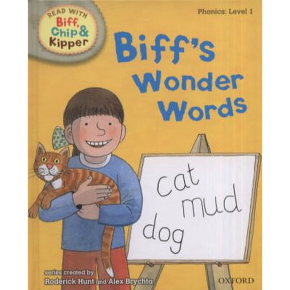 Pre-Owned Oxford Reading Tree Read with Biff, Chip, and Kipper: Phonics: Level 1: Biff's Wonder Words (Read with Biff, Chip & Kipper. Phonics. Level 1) (Hardcover) 0198486170 9780198486176