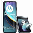 thumbnail image 1 of xixishop for Motorola Razr 2025/2024 Screen Protector, 2Pcs Inner Soft TPU Screen Protector + 2Pcs Tempered Glass Camera Lens Protector, Case Friendly, No Bubble Anti-Scratch Film for Moto Razr 60/50, 1 of 1