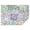 Pioneer Flower Floral, variant on Pioneer Flower Floral Print Pattern Rectangle Tablecloth 60"x84",Waterproof Polyester Rectangle Table Cloth, Wipeable Spillproof Polyester Tablecloth for Dining, Camping, Indoor and Outdoor