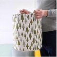 thumbnail image 3 of Cesto para la ropa sucia plegable e impermeable de gran tamaño, cesta para la ropa sucia, organizador para juguetes, cesta de lona (gris), 3 of 5