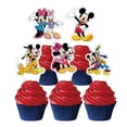 thumbnail image 6 of 40 Pcs For Mickey Theme For Mouse Clubhouse Birthday Party Decoration Set,Includes Happy Birthday Banner,13 Cupcake Toppers,2 Foil Ballons,and 6 Spiral ornament,and 18 Balloons for Party Supplies, 6 of 6