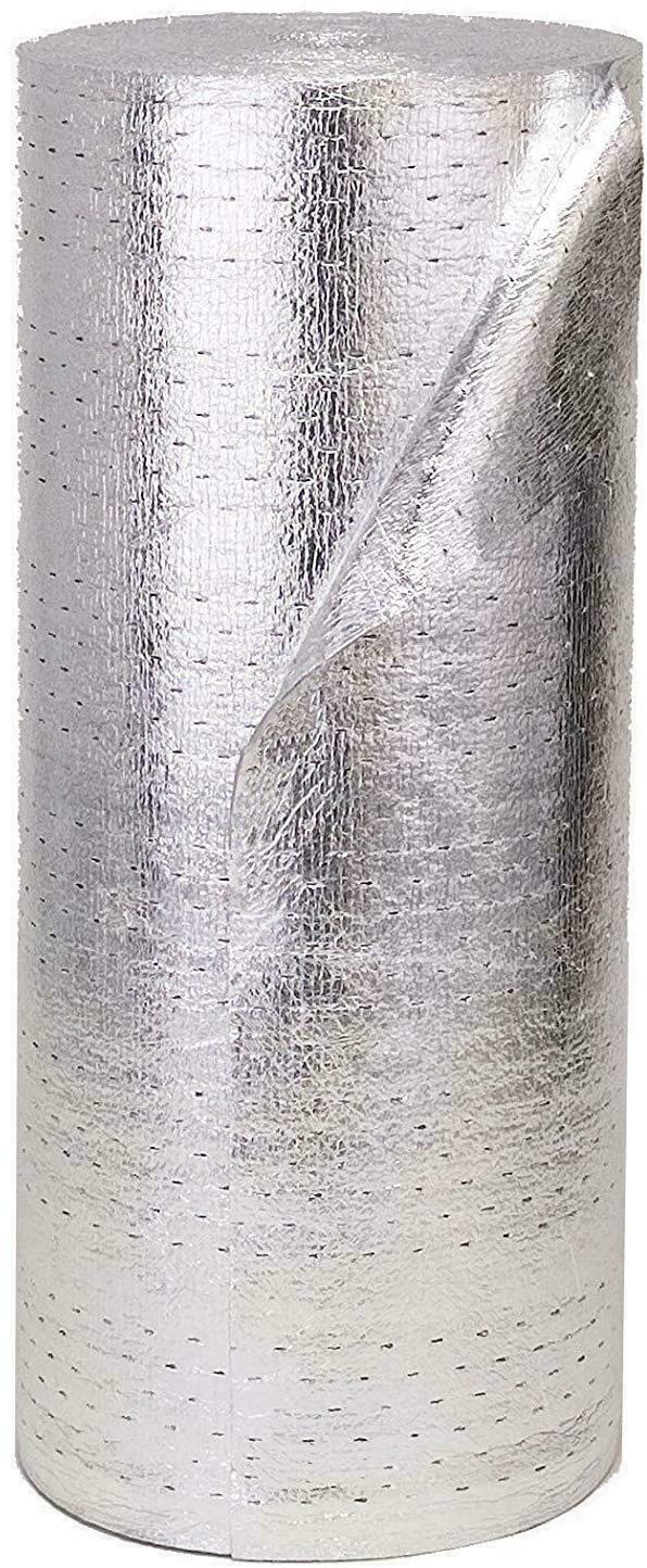 Perforated Reflective Insulation, Foam Core Radiant Barrier 1/8inch