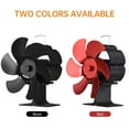 thumbnail image 2 of 6 Blade Heat Powered Stove Fan with Carrying Handle and, 2 of 8