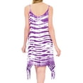 thumbnail image 3 of HAPPY BAY Women's Beachwear Swimsuit Coverups Summer Swim Beach Cover ups for Swimwear Women Bathing Suit Spaghetti Dress 12-14 Violet_AC194, 3 of 3