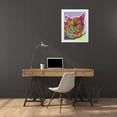 thumbnail image 3 of Dean Russo Collection 26x32 White Modern Wood Framed Museum Art Print Titled - Burmese, 3 of 4