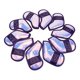 thumbnail image 1 of 10 piezas Deluxe Club Head Covers Fácil de leer 4-9Pxsa Accesorios Set TPU Case Púrpura kusrkot Cubiertas de hierro de golf, 1 of 8