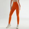 thumbnail image 1 of Mallas de cintura alta para mujer, pantalones de yoga con realce de cadera, mallas deportivas para correr, mallas de nailon de gran elasticidad para secado rápido, 1 of 5
