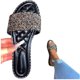 thumbnail image 3 of Mujeres Glitter Bling Fancy Slide Flat Low Wedge Casual Moda Sandalias Zapatos Wmkox8yii hj789, 3 of 5