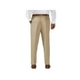 Haggar Men's Big & Tall Work to Weekend®Khaki Pleat Pant Classic Fit
