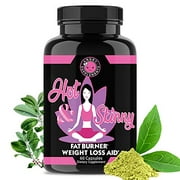 Angry Supplements Hot & Skinny Thermogenic Diet Pills, Weight Loss Capsules for Women, Fast Fat Burning, Non-GMO All-Natural Metabolism Booster, Appetite Suppressant (1-Bottle, 60 ct)