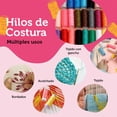 thumbnail image 3 of Incraftables Set De Hilos Para Coser 24 Hilos, 3 of 3