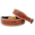 thumbnail image 2 of Small 13''- 17'' Dog Puppy Collar Genuine Cow Leather Adjustable Padded Canine 6072, 2 of 4