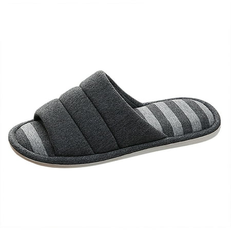 

WEAIXIMIUNG Mens Sandals Four Seasons Cute Slippers Home Non Slip Fpir Season Cloth Cotton Colorful Slippers