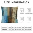 thumbnail image 5 of Qinduosi Brown Decorative Throw Pillow Covers of Teal Pillow Cover Modern Geometry Abstract Art Decorative Pillows for Living Room Bedroom Sofa Couch Outdoor Pillow Covers White, 5 of 5