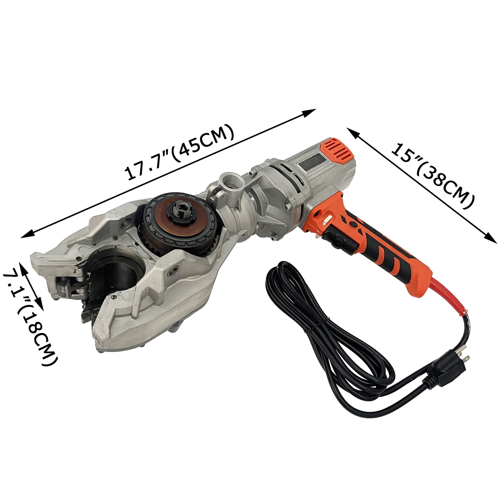 0.63"-1.57" Electric Portable Rebar Socket Screwing Wrench Quick Tightening Machine Torque Wrench