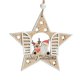 thumbnail image 2 of Ganfancp Decoraciones Navideñas Colgantes Árbol de Navidad Colgantes Papá Noel de Madera Pintada Rebajas Flash Deals 1* Colgante, 2 of 6