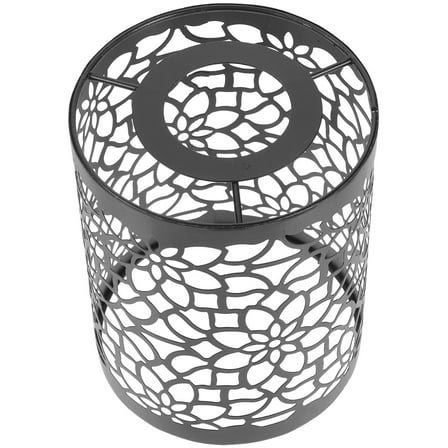 Worgeous  Ceiling Light Cover Lamp Shade Hollow Carving Pendant Black