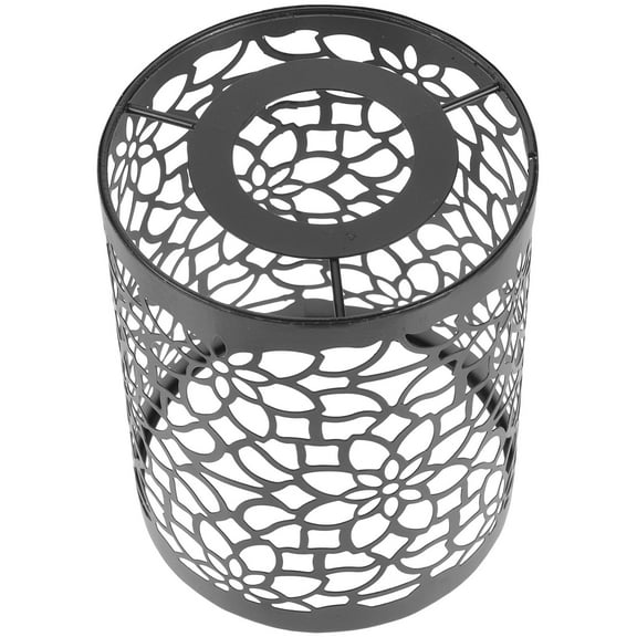 Worgeous  Ceiling Light Cover Lamp Shade Hollow Carving Pendant Black