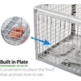 thumbnail image 3 of Humane Live Mouse Vole Chipmunk Trap Cage, 2-Pack Rat Traps for Indoors and Outdoors, 3 of 10